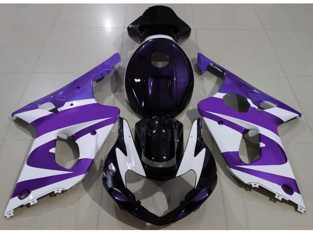 2000-2002 Deep Purple GSXR 1000 Motorcycle Fairings
