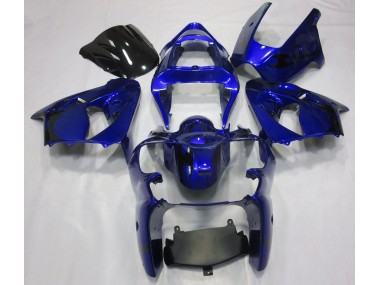 2000-2002 Metallic Blue ZX6R Motorcycle Fairings