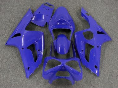 2003-2004 Dark Blue Plain ZX6R Motorcycle Fairings