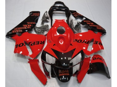 2003-2004 Gloss Red Repsol CBR600RR Motorcycle Fairings