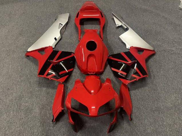 2003-2004 Red Black and Silver CBR600RR Motorcycle Fairings
