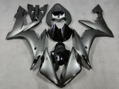 2004-2006 Matte Grey & Gloss Black R1 Motorcycle Fairings