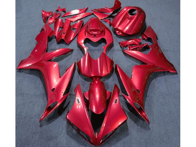 2004-2006 Solid Red R1 Motorcycle Fairings