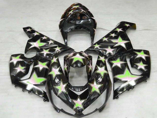 2005-2006 Green Star ZX6R Motorcycle Fairings