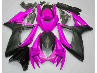 2006-2007 Hot Pink GSXR 600-750 Motorcycle Fairings