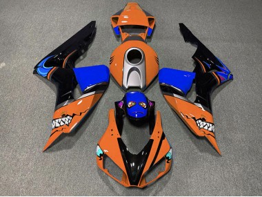 2006-2007 Orange Shark CBR1000RR Motorcycle Fairings