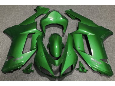 2007-2008 Forest Green ZX6R Motorcycle Fairings