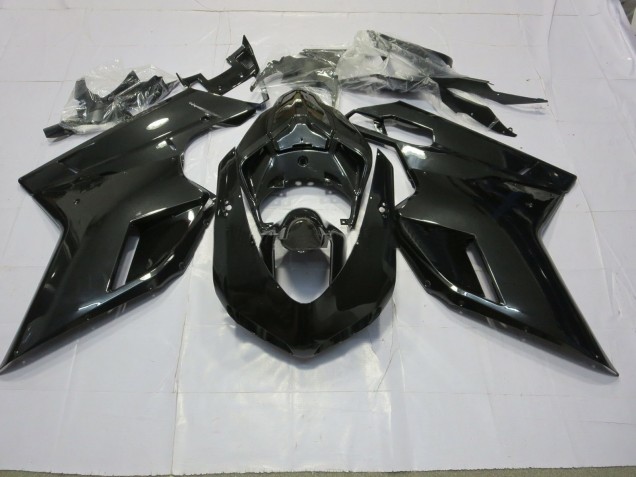 2007-2014 Gloss Black Ducati 848 1098 1198 Motorcycle Fairings