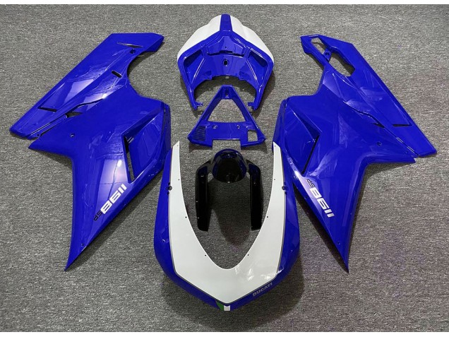 2007-2014 Gloss Blue SP Ducati 848 1098 1198 Motorcycle Fairings