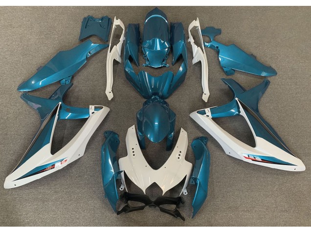 2008-2010 Light Blue OEM Style GSXR 600-750 Motorcycle Fairings