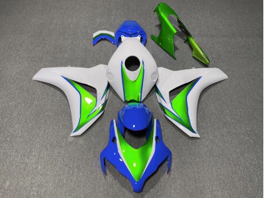 2008-2011 Gloss Green and Blue CBR1000RR Motorcycle Fairings