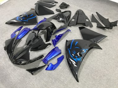 2009-2011 Blue Panther R1 Motorcycle Fairings