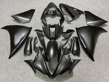 2009-2011 Matte Black & Gold R1 Motorcycle Fairings