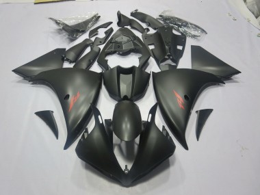 2009-2011 Matte Black Red R1 Motorcycle Fairings