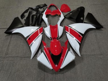 2009-2011 Red White R1 Motorcycle Fairings