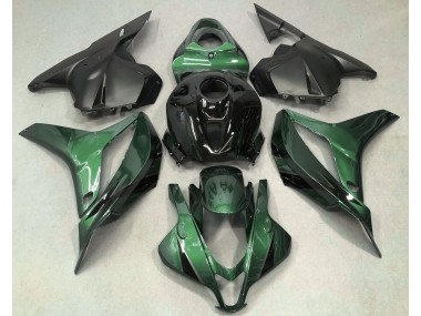 2009-2012 Deep Green with Black CBR600RR Motorcycle Fairings
