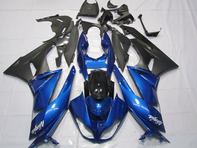 2009-2012 Gloss Blue ZX6R Motorcycle Fairings