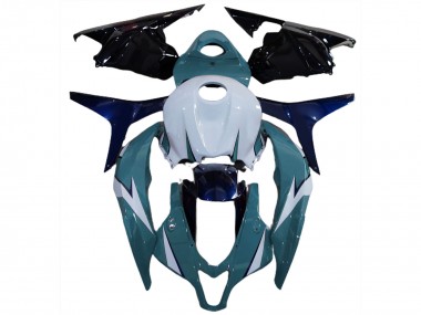 2009-2012 Gloss Light Blue and Blue CBR600RR Motorcycle Fairings