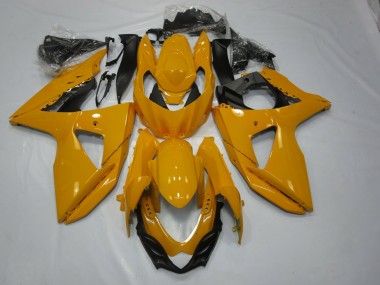 2009-2016 Shining Yellow GSXR 1000 Motorcycle Fairings