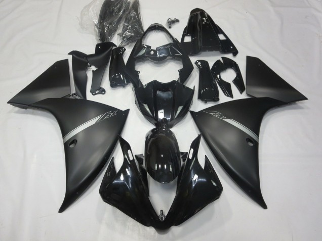2012-2014 Matte Black R1 Motorcycle Fairings