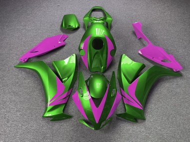 2012-2016 Gloss Green and Pink CBR1000RR Motorcycle Fairings