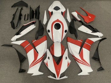 2012-2016 Gloss Red and White CBR1000RR Motorcycle Fairings