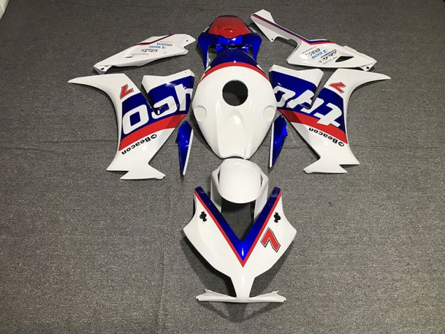 2012-2016 Racing Design White CBR1000RR Motorcycle Fairings