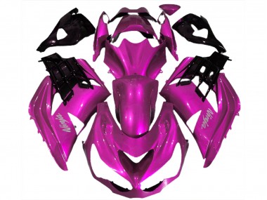 2012-2021 Hot Pink ZX14R Motorcycle Fairings