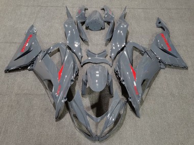 2013-2018 Nardo and Red ZX6R Motorcycle Fairings