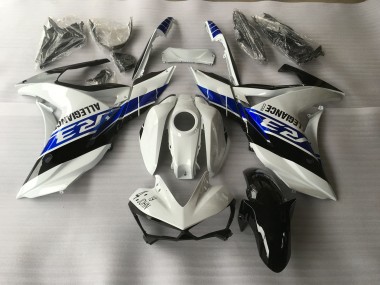 2015-2018 White Blue and Black R3 Motorcycle Fairings