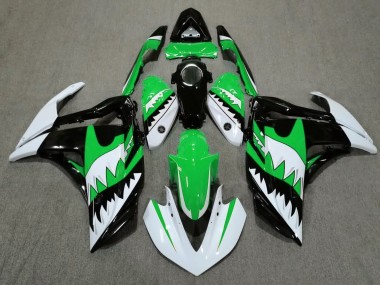 2015-2018 White Shark & Green R3 Motorcycle Fairings
