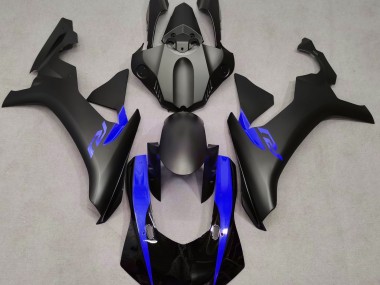 2015-2019 Matte Black & Blue R1 Motorcycle Fairings