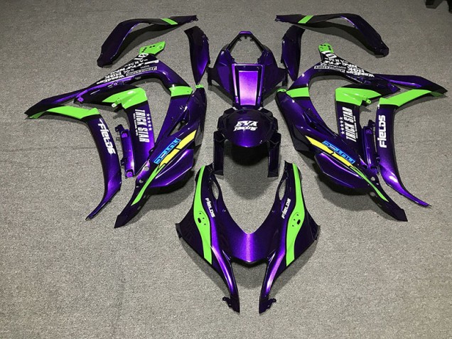 2016-2019 Pearl Purple Trickstar ZX10R Motorcycle Fairings