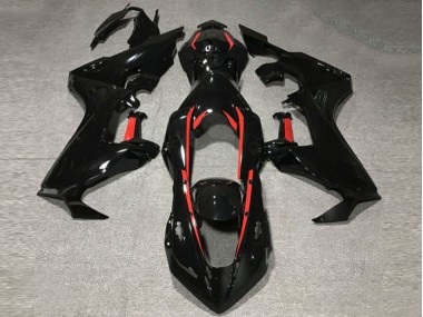 2017-2023 Gloss Black W Red Lining CBR1000RR Motorcycle Fairings