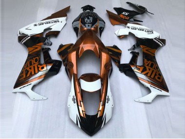 2017-2023 Orange & White Custom CBR1000RR Motorcycle Fairings