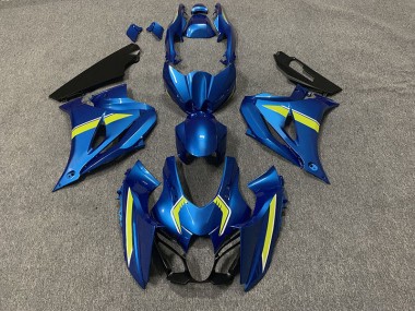 2017-2023 Stock Style Blue GSXR 1000 Motorcycle Fairings