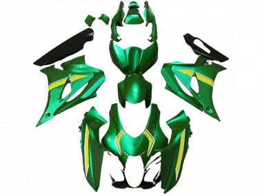2017-2023 Stock Style Green GSXR 1000 Motorcycle Fairings