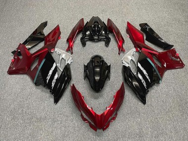 2018-2023 Red and Black Ninja 400 Motorcycle Fairings